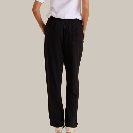 Betty Basics Ginnie Bamboo Pant | Black available at Bear & Moo