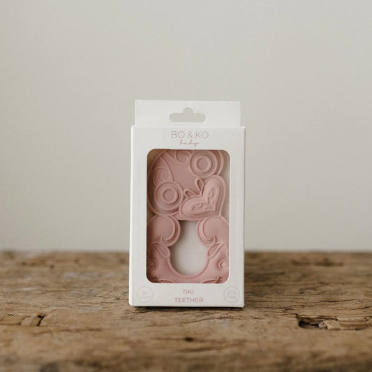 BO & KO Baby Tiki Teether | Posey available at Bear & Moo