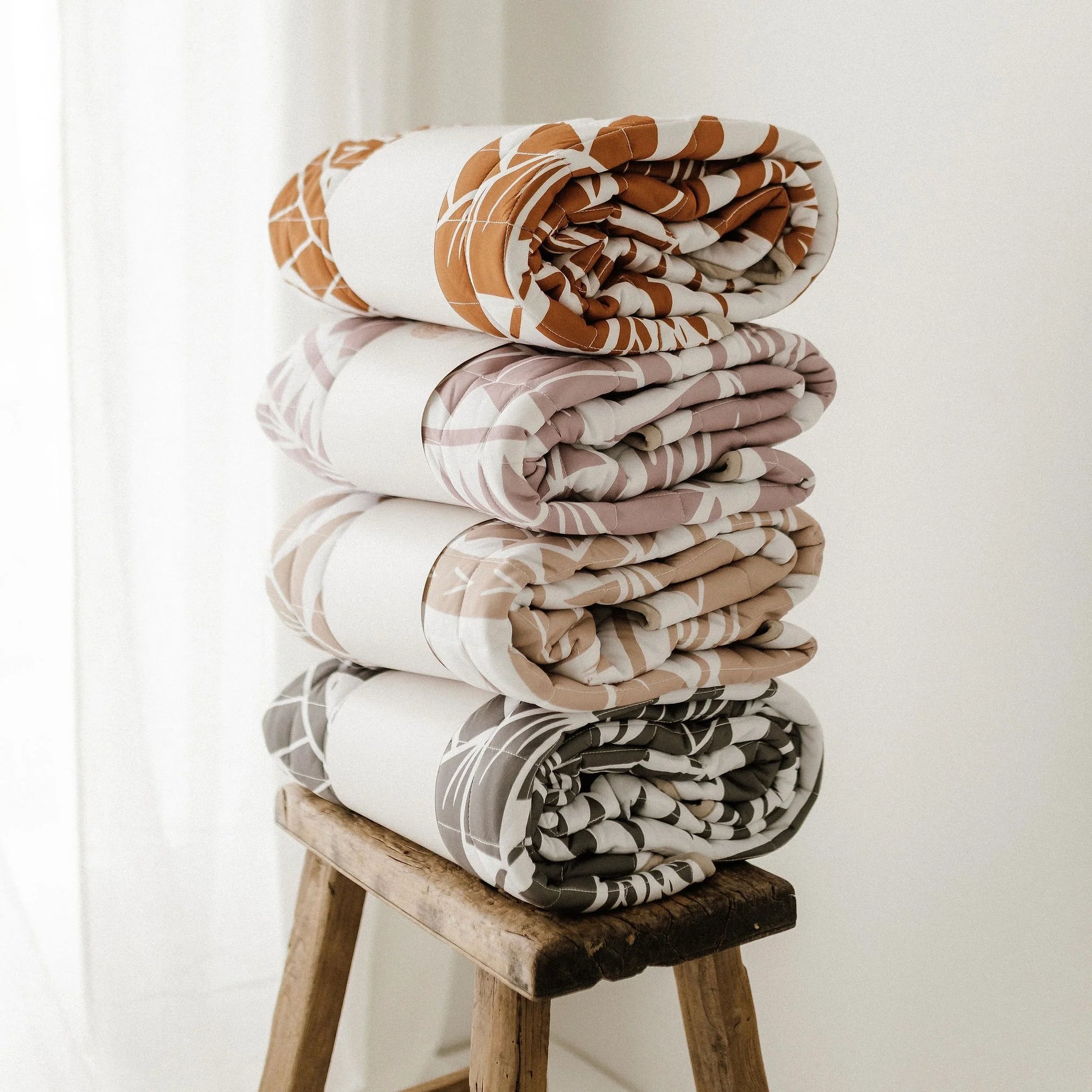 BO & KO Baby Polynesian Inspired Playmat in Olive available at Bear & Moo