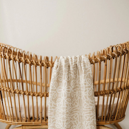 BO & KO Baby Māori Pēpi Wrap | Mauve available at Bear & Moo