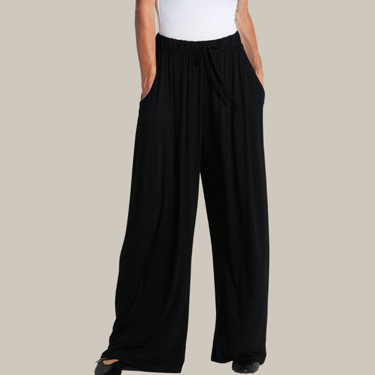 Betty Basics Ginnie Bamboo Pant | Black available at Bear & Moo
