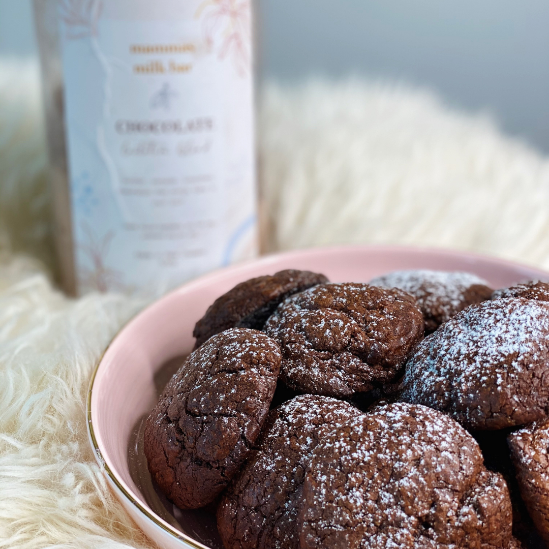 Lactation Brookies (brownie cookies)