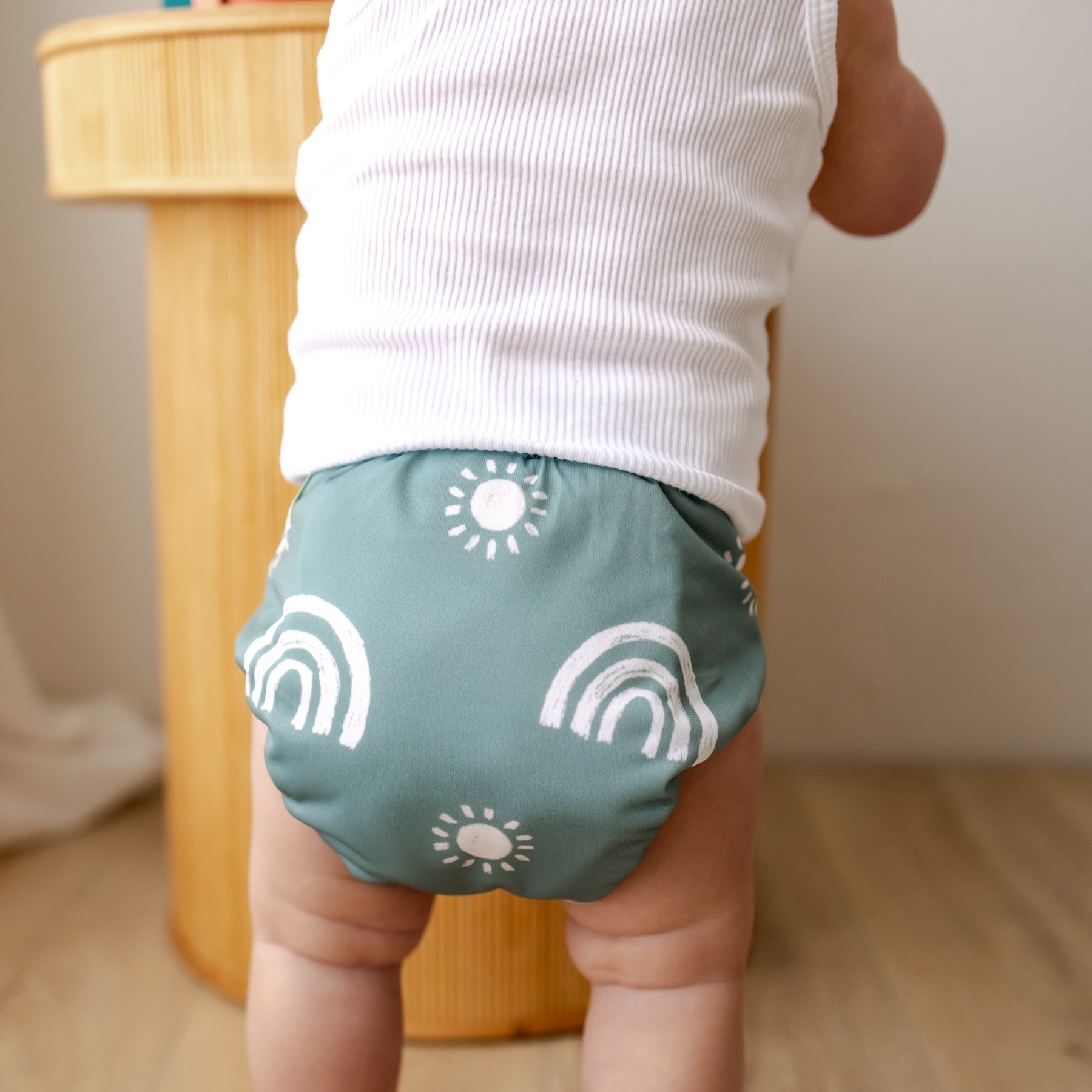 Bear & Moo Reusable Cloth Nappy | One Size Fits Most | After the Rain