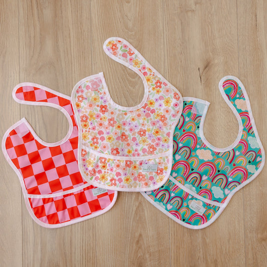 Classic Bib | Happy Rainbows