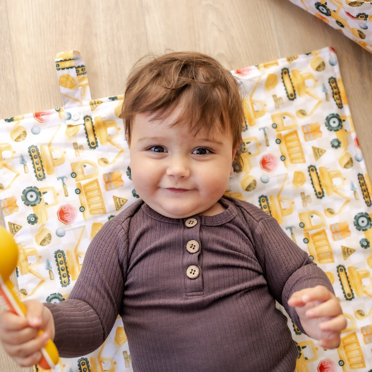 Bear & Moo Reusable Change Mat | Bamboo Velour Change Mat