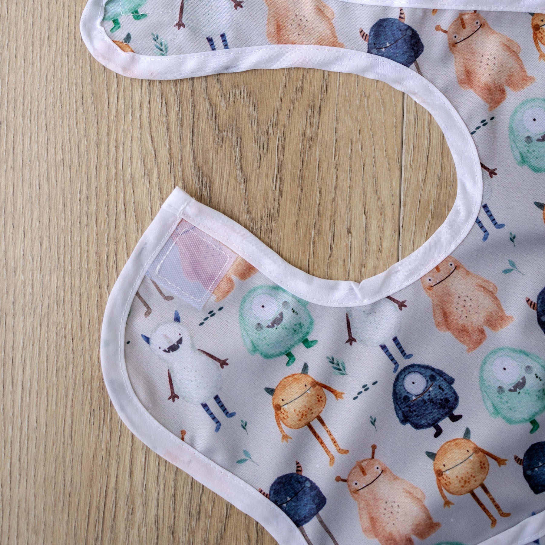 Bear & Moo Classic Bib | Monsters