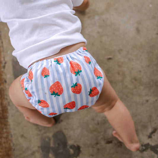Strawberry Delight Cloth Nappy | One Size Fits Most