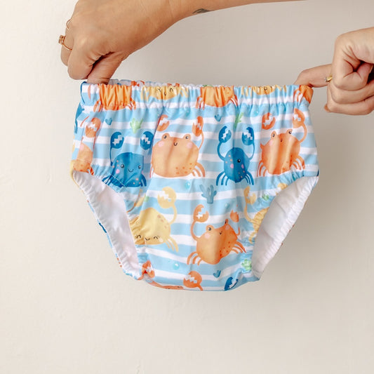 Crab Crawl Large Swim Nappy