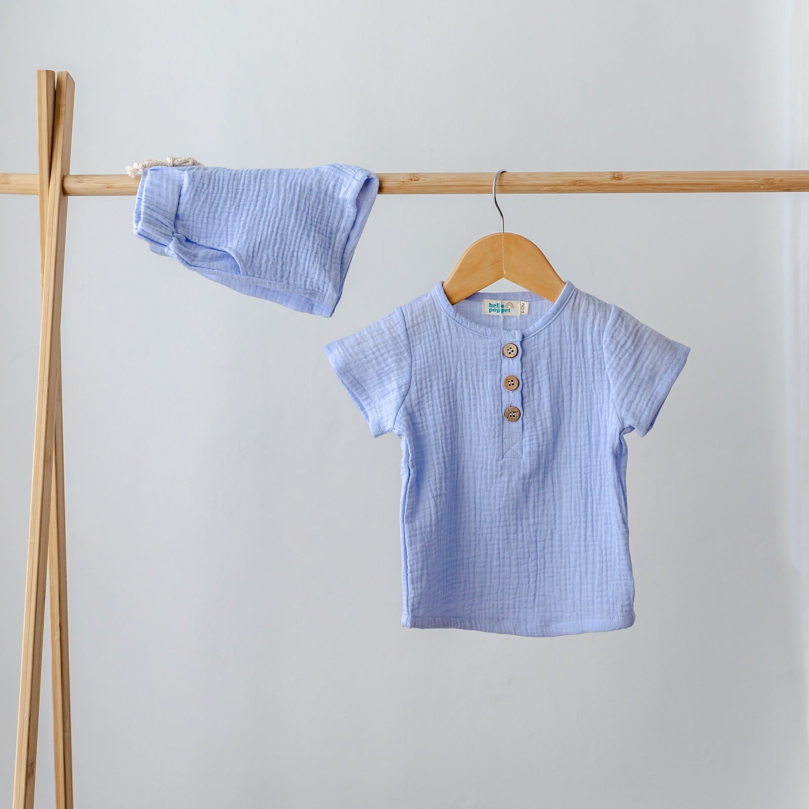 Hello Poppet Quinn Set | Organic Kids Clothing | available at Bear & Moo