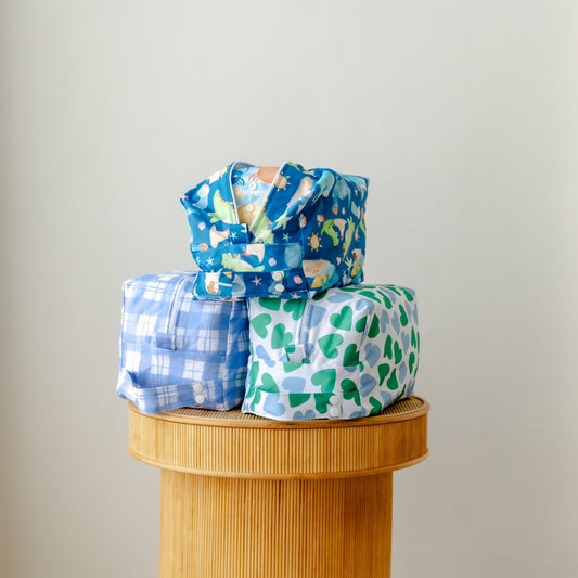 Nappy Pod | Periwinkle Gingham