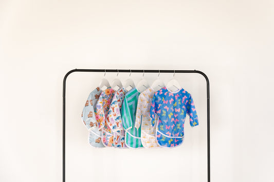Sleeved Bib | Enchanted Garden