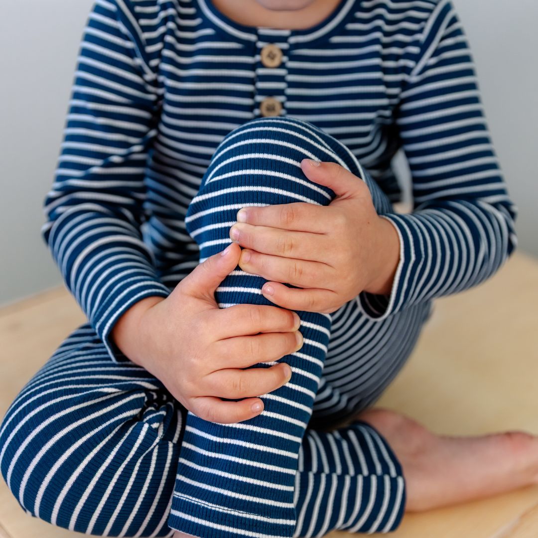 Hello Poppet Ribbed Pyjamas available at Bear & Moo