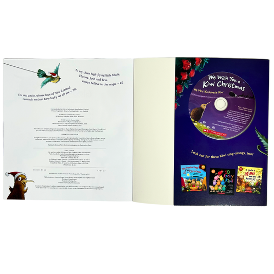 We Wish you a Kiwi Christmas (Book & CD - Bilingual)