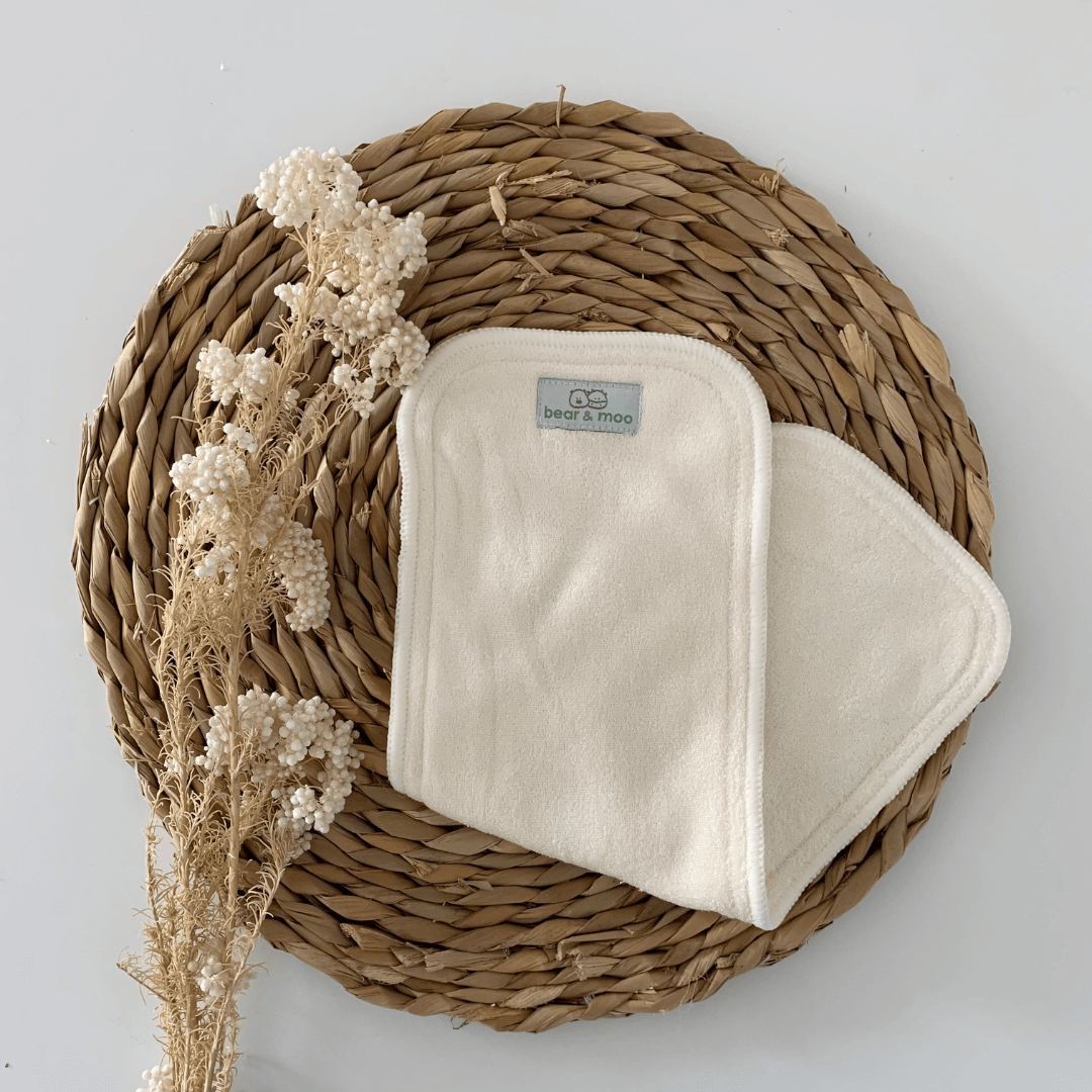 Bamboo Inserts | Best NZ Reusable Nappy Liners | Bear & Moo