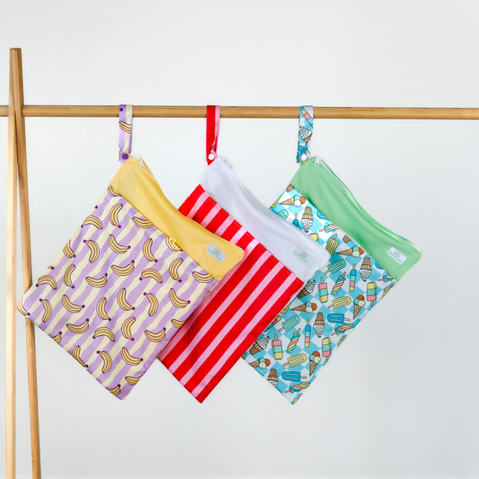 Large Wet Bag | Pinky Bars