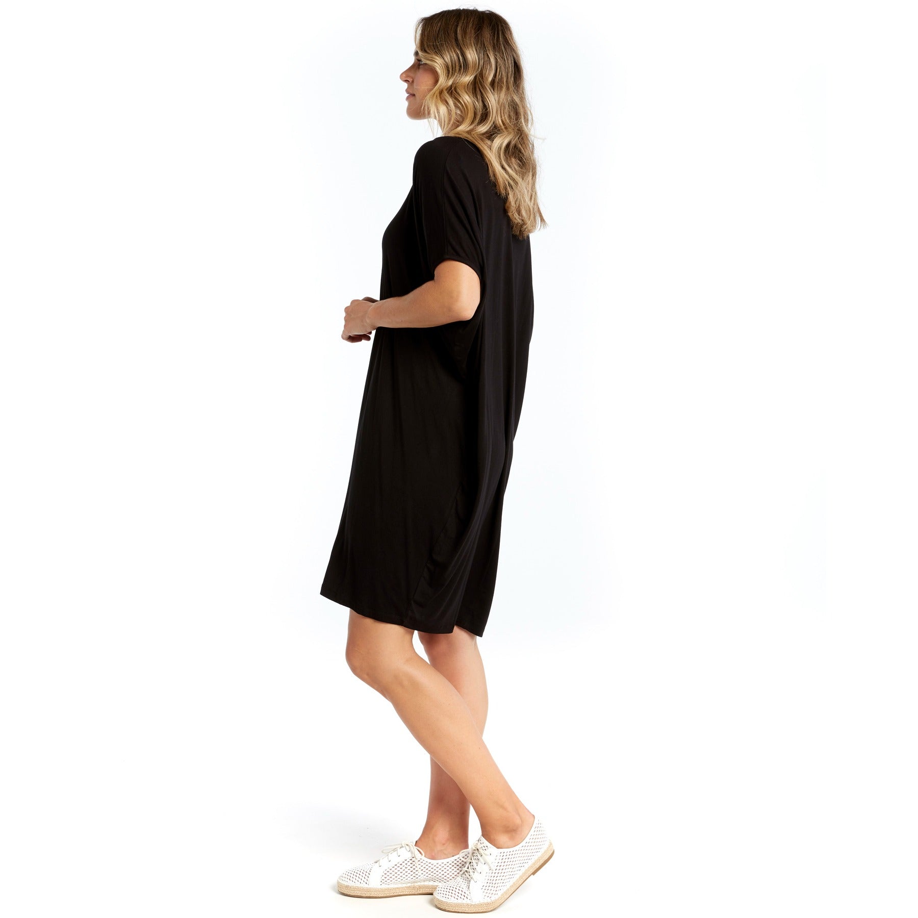 Betty Basics Maui Dress | Black available at Bear & Moo