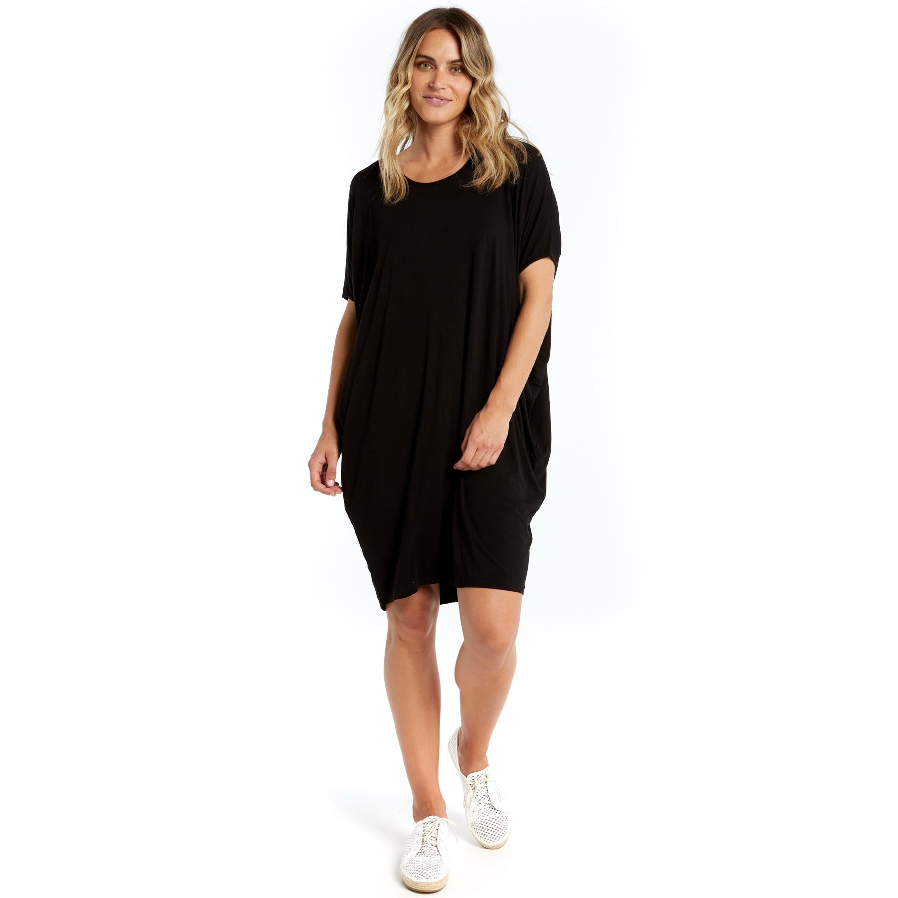 Betty Basics Maui Dress | Black available at Bear & Moo