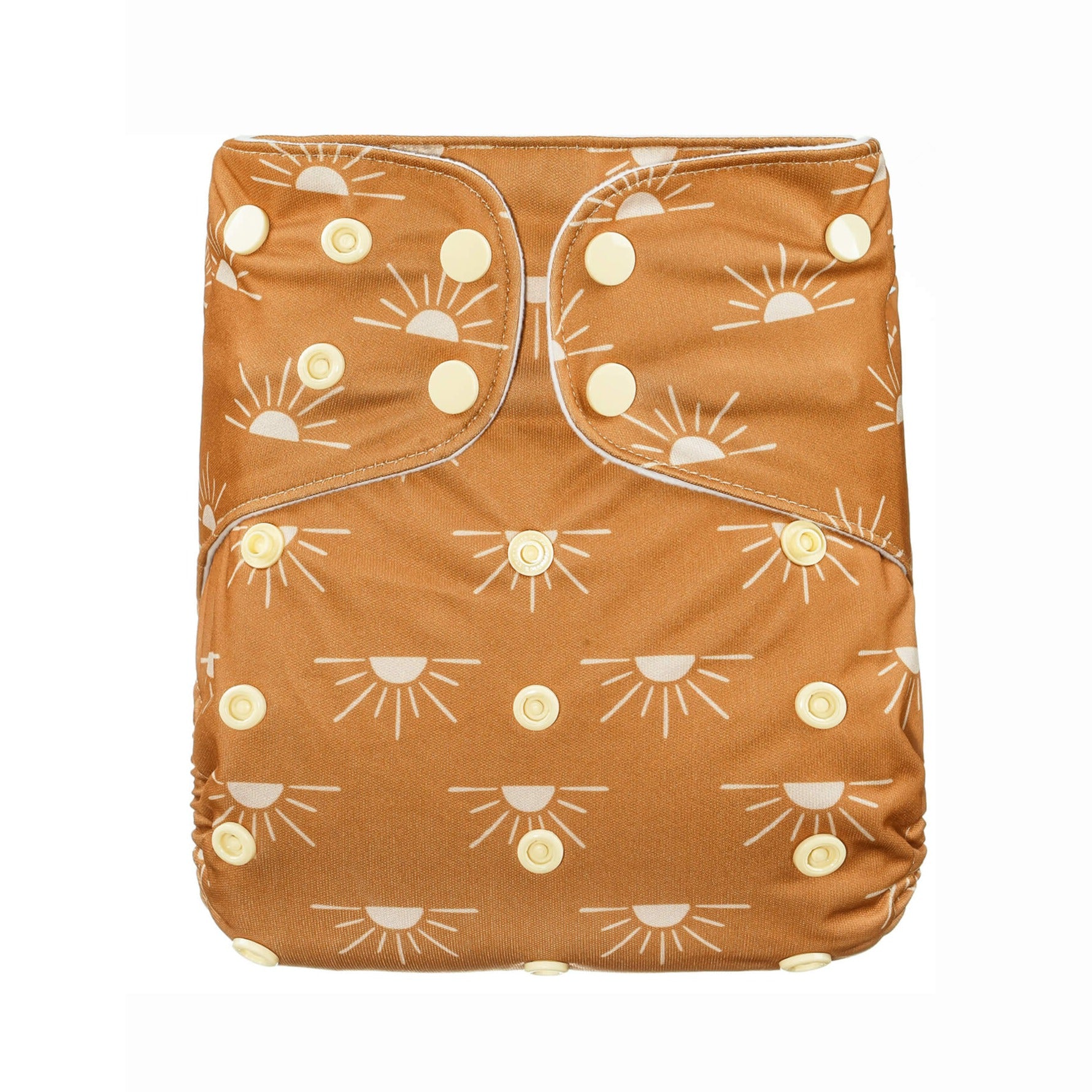 Bear & Moo Reusable Cloth Nappy in Boho Sunrise print