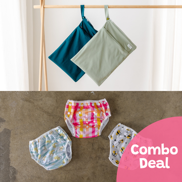 Swim Nappy & Wet Bag Bundle