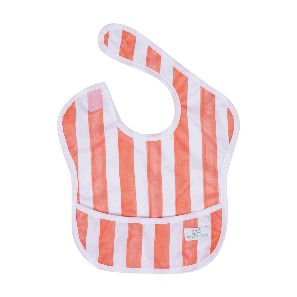 Reusable Water resistant PUL Bear & Moo Classic Bibs