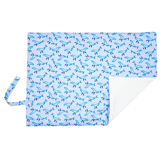 Bear & Moo Reusable Change Mat in Fin