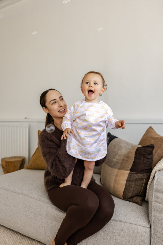 Sleeved Bib | Golden Hour