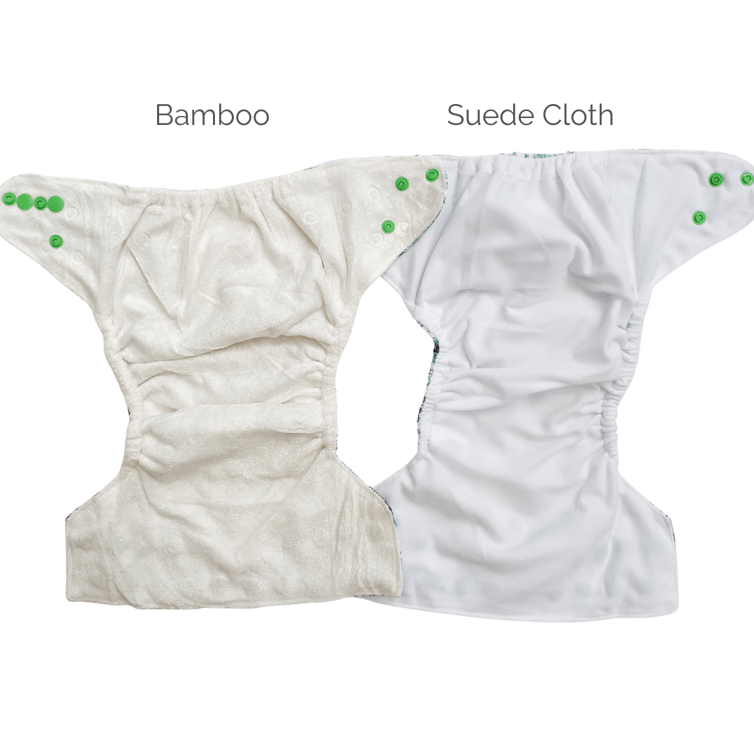 Bear & Moo Reusable Cloth Nappy | One Size Fits Most with Suede & Bamboo