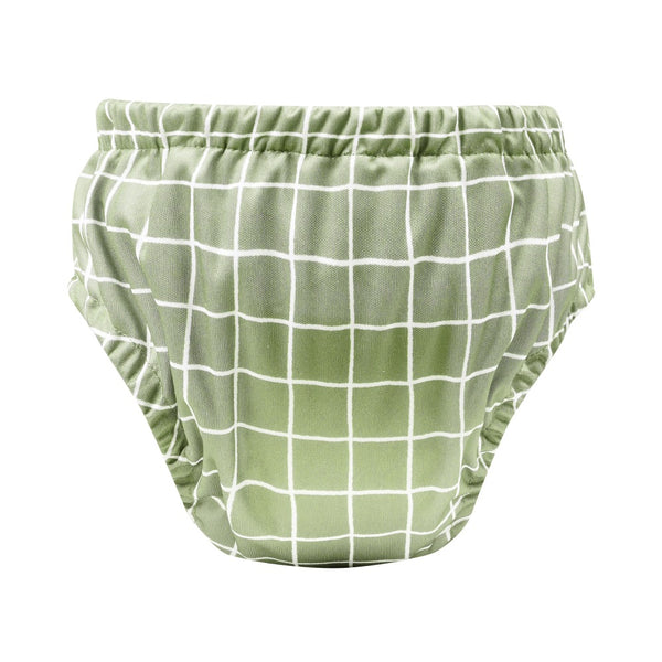 Khaki Gingham Training Pants