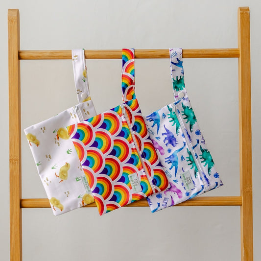 Mini Wet Bag | Rainbow Bright