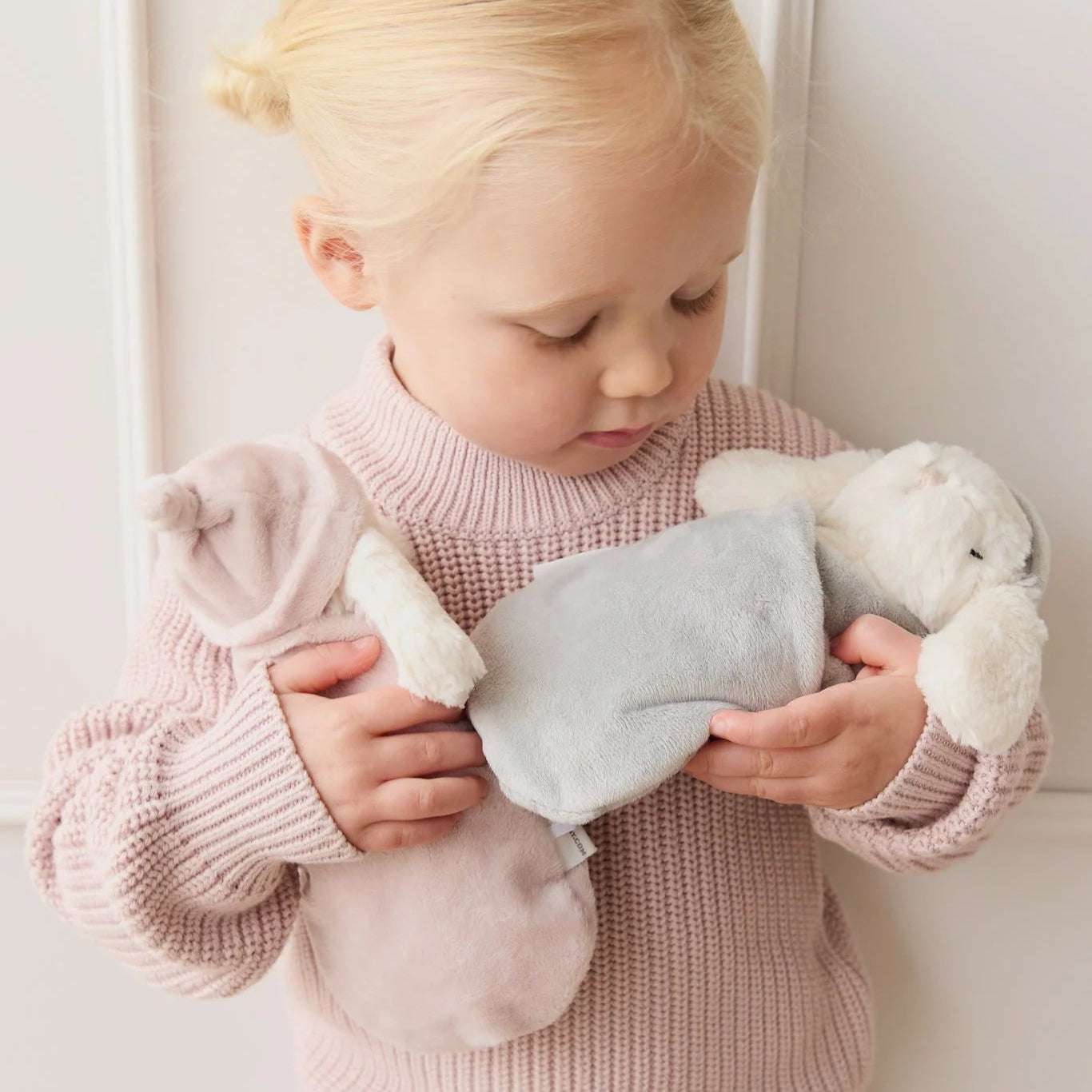 Snuggle Bunnies | Sleeping Penelope available at Bear & Moo