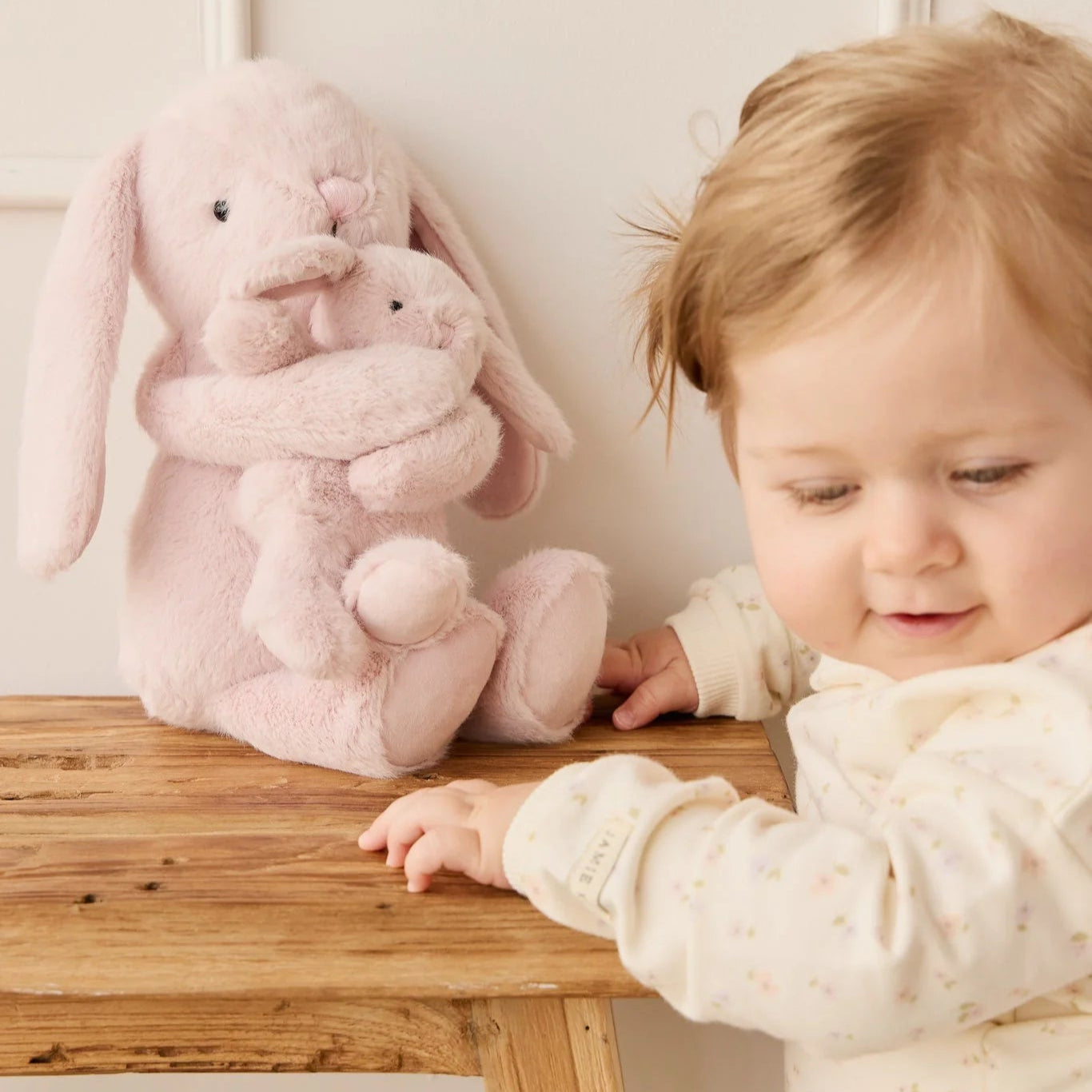 Snuggle Bunnies | Frankie the Hugging Bunny available at Bear & Moo
