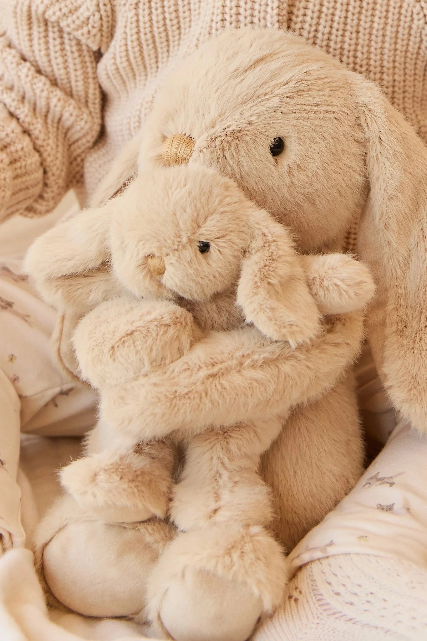 Snuggle Bunnies | Frankie the Hugging Bunny available at Bear & Moo