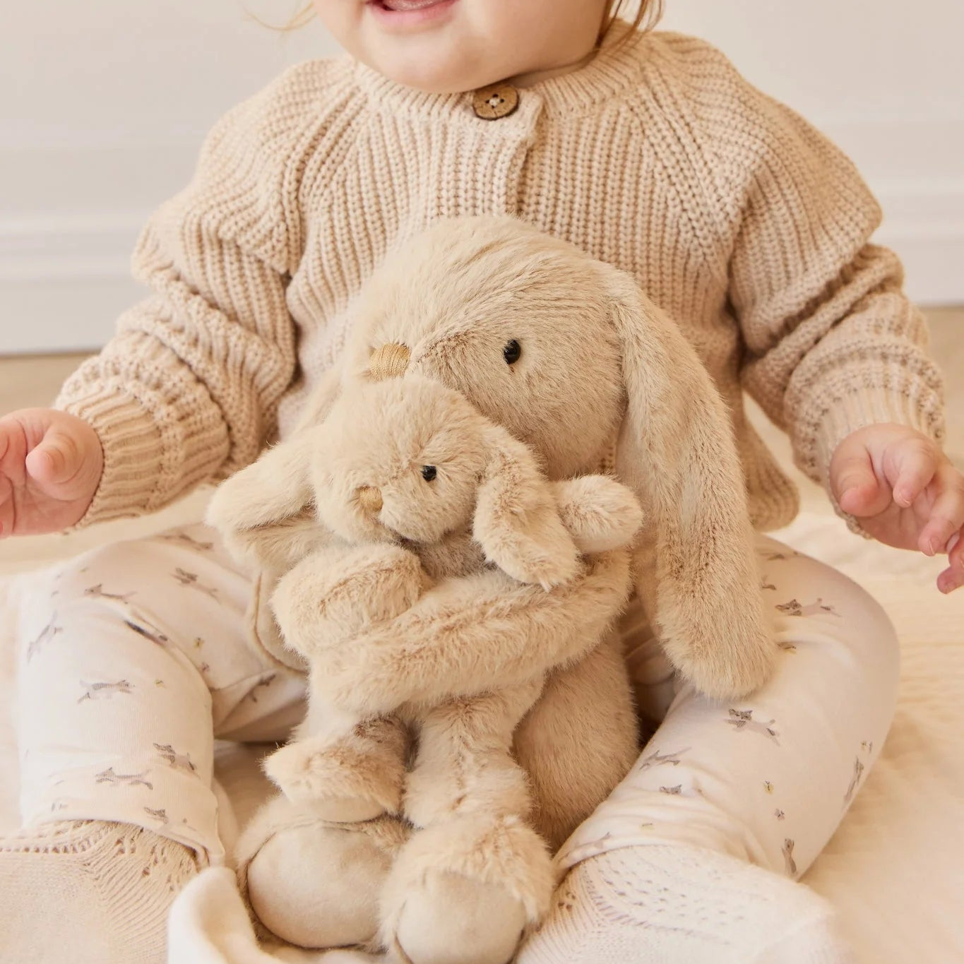 Snuggle Bunnies | Frankie the Hugging Bunny available at Bear & Moo