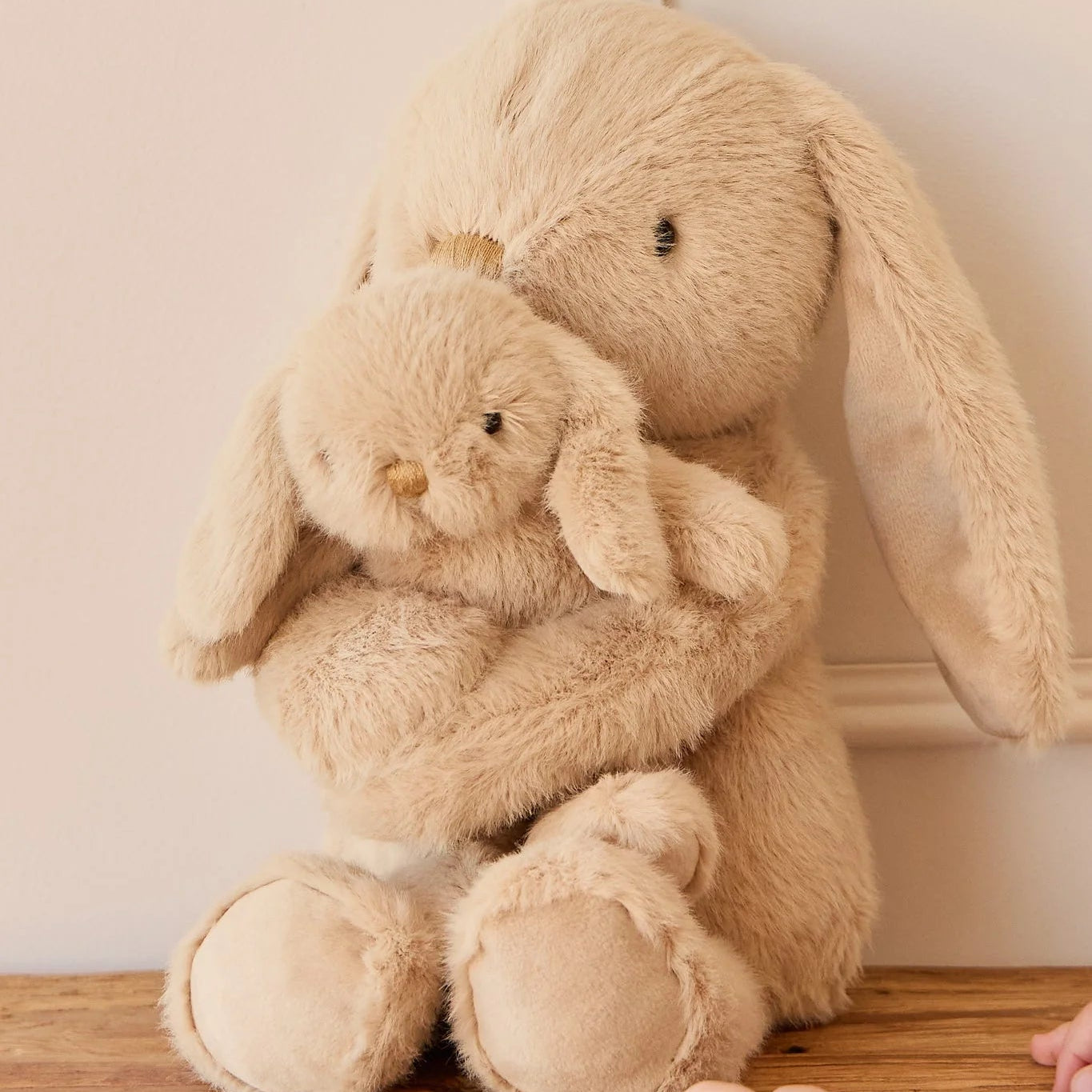 Snuggle Bunnies | Frankie the Hugging Bunny available at Bear & Moo