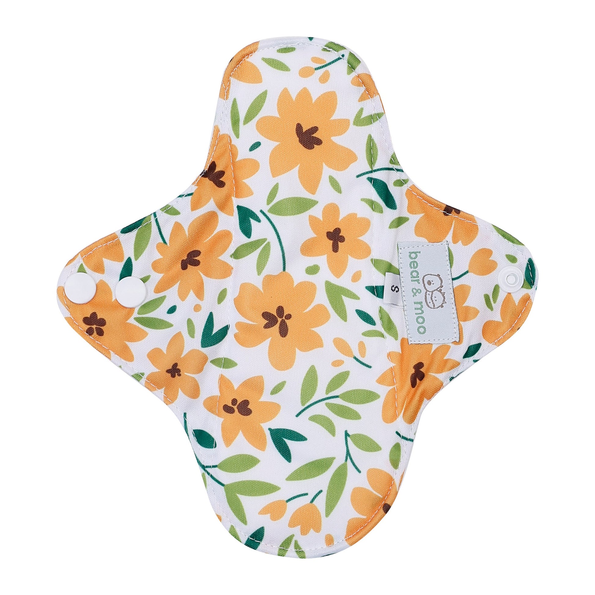 Bear & Moo Small Reusable Sanitary Pad | Spring Flora