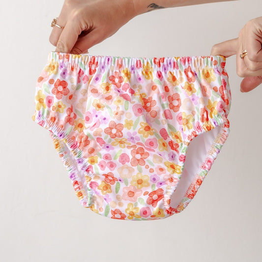 Summertime Floral Large Swim Nappy