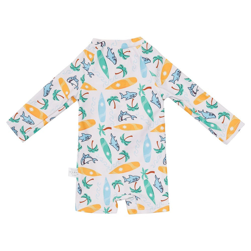 Bear & Moo Children's Swimsuit | Surf Sharks | Bear & Moo Kids Togs