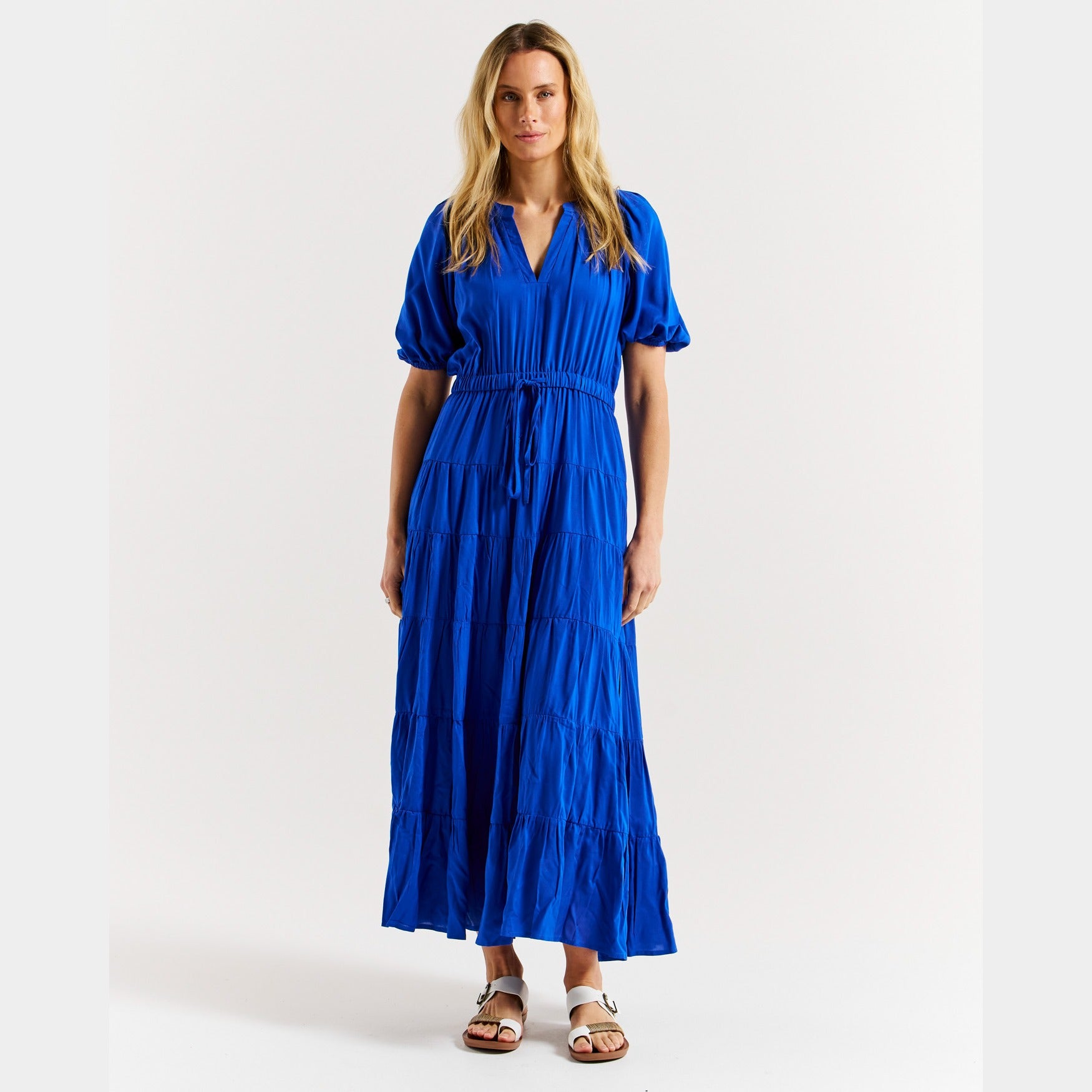 Betty Basics Aleja Dress | Cobalt Blue available at Bear & Moo