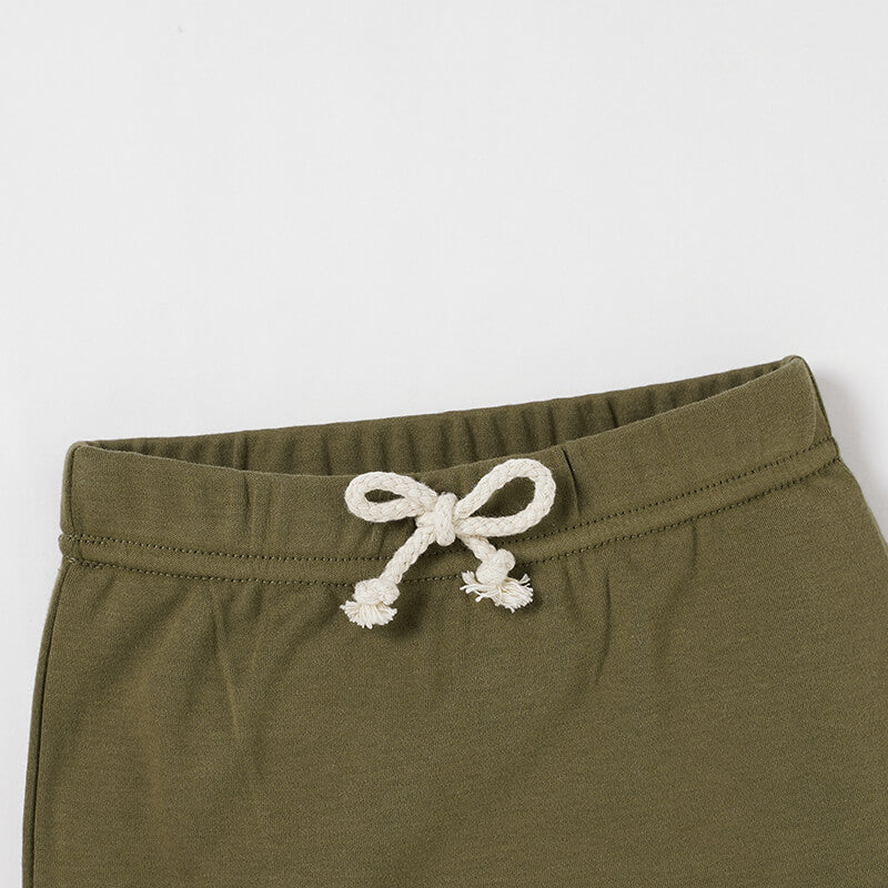 Hello Poppet Blake Pants in Olive from Bear & Moo