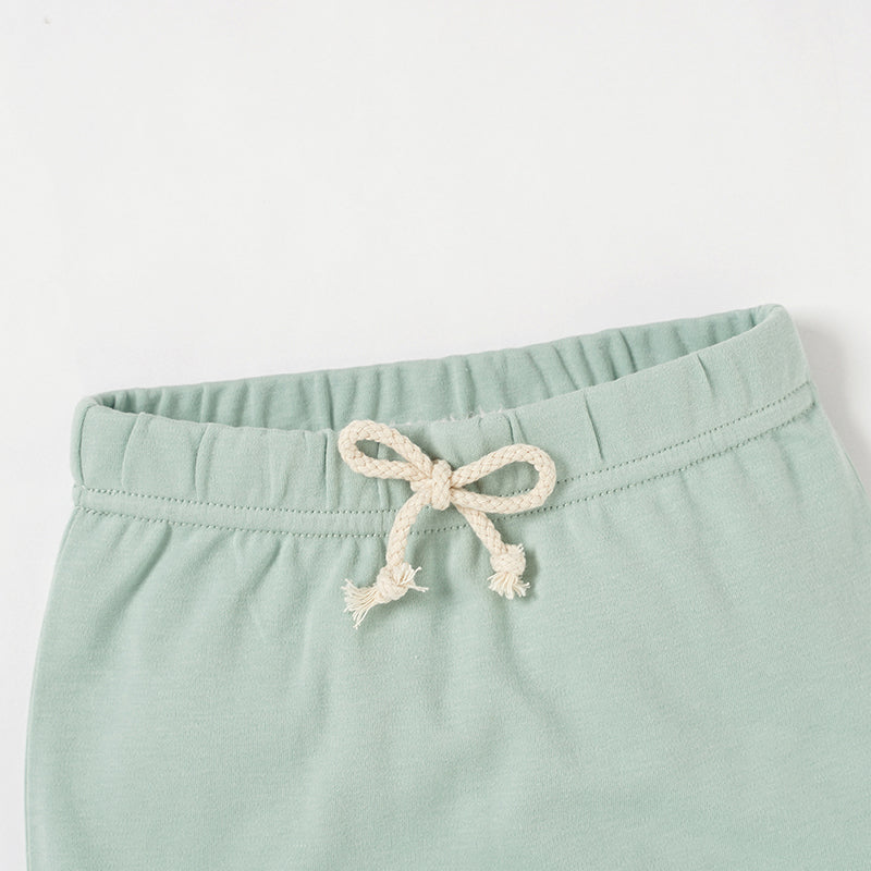 Hello Poppet Blake Pants in Eucalyptus from Bear & Moo