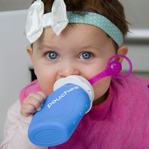 Hungry Cubs Choomee SoftSip Pouch Topper from Bear & Moo